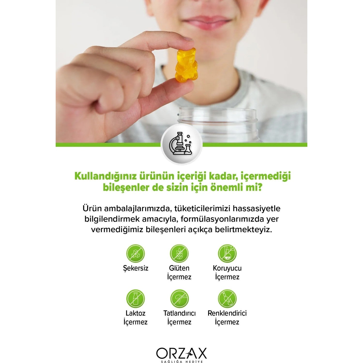 Orzax Ocean Smart Gummies Defence 60 Pieces Cignenebilir Jel Form - MALLTURK