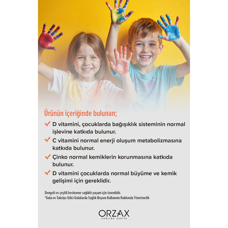 Orzax Ocean Smart Gummies Defence 60 Pieces Cignenebilir Jel Form - MALLTURK