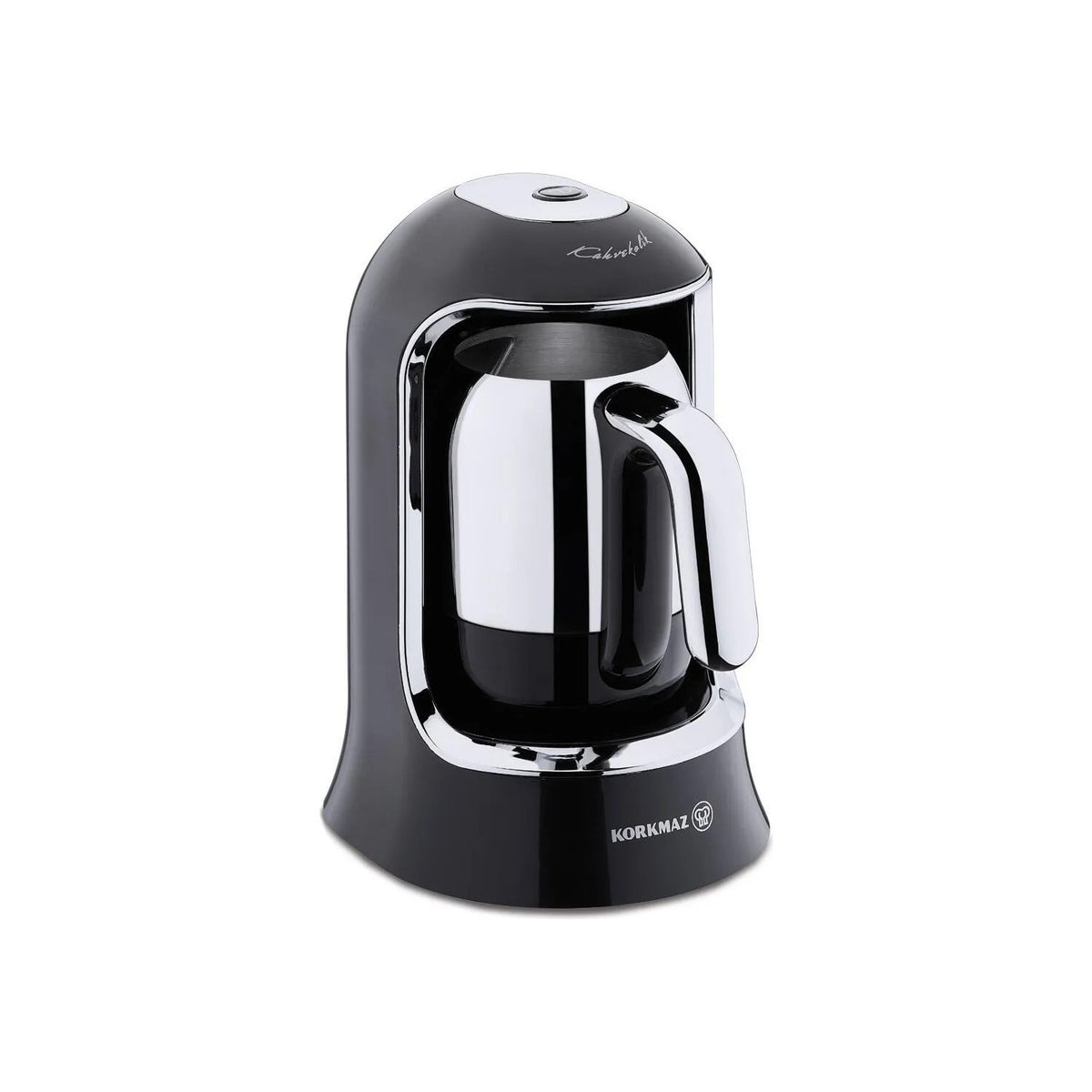 Korkmaz Kahvekolik Automatic Coffee Maker, Black, 4-Cup Capacity - MALLTURK