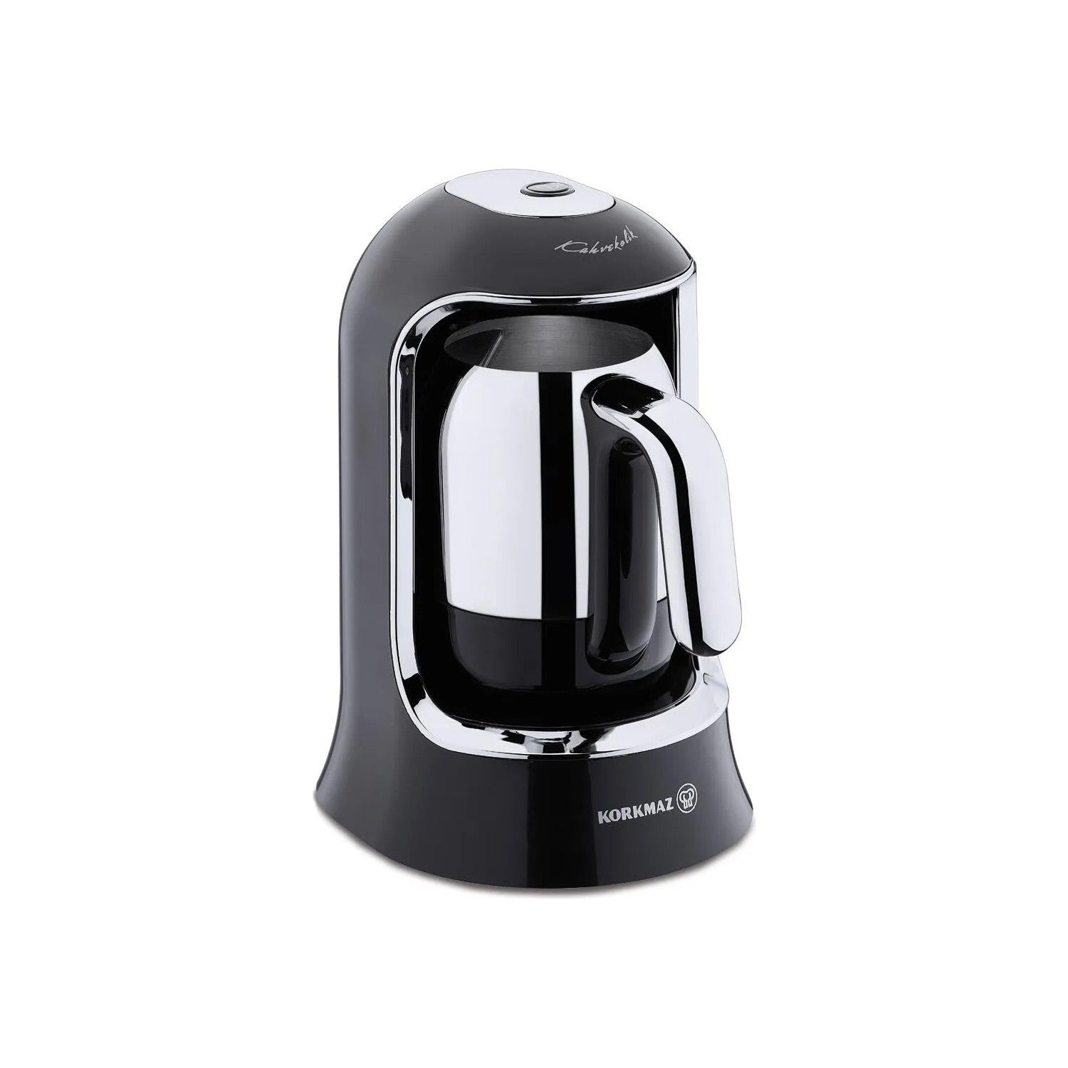 Korkmaz Kahvekolik Automatic Coffee Maker, Black, 4-Cup Capacity - MALLTURK