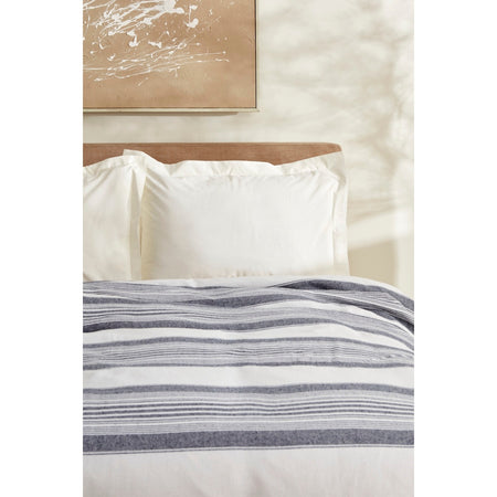 Karaca Home Sword Double Bedspread, Blue - MALLTURK