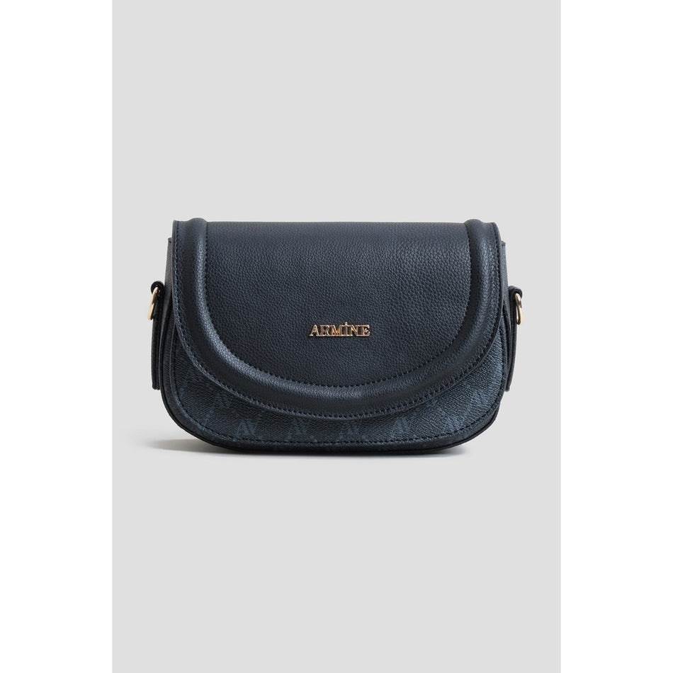 Armine Polka Dot Bag Black