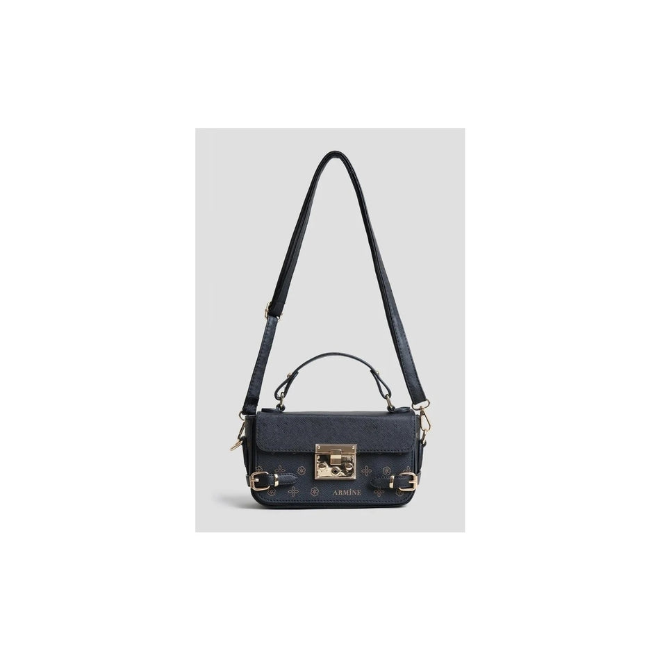 Armine Printed Bag Black