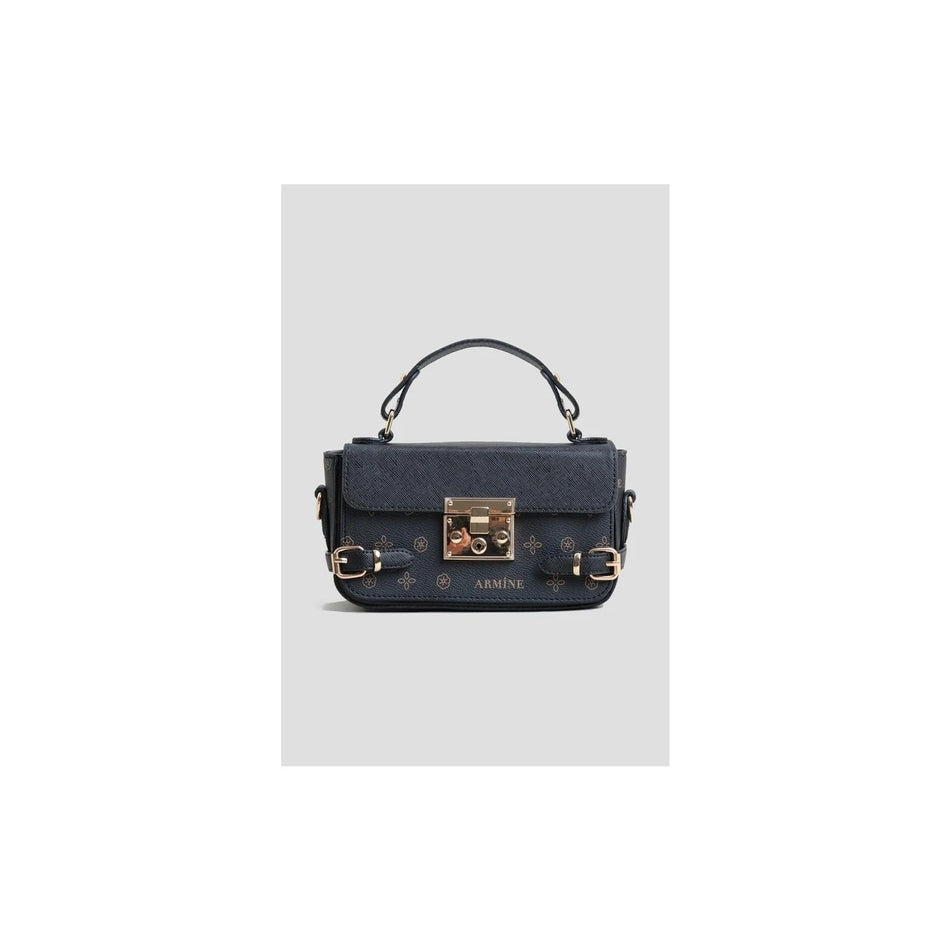 Armine Printed Bag Black