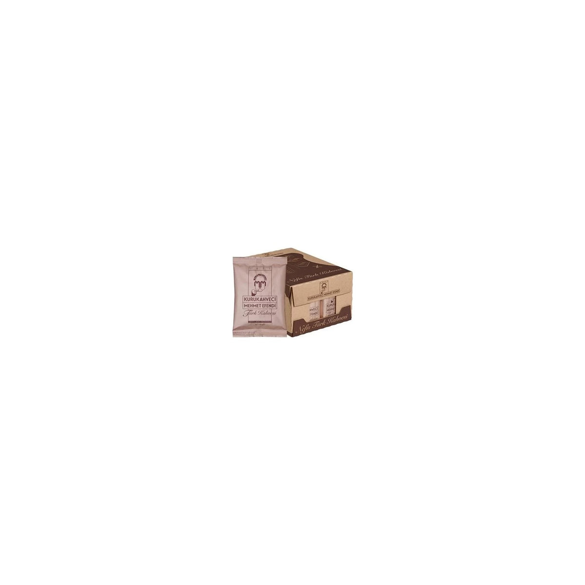 Kurukahveci Mehmet Efendi Coffee, 100g, 25 Packs per Box - MALLTURK