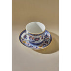 Karaca Ihlamur Colorful New Bone Turkish Coffee Cup Set for 2, 80 ml