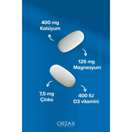 Orzax Ocean OsteoFine Dietary Supplement 60 Tablet - MALLTURK