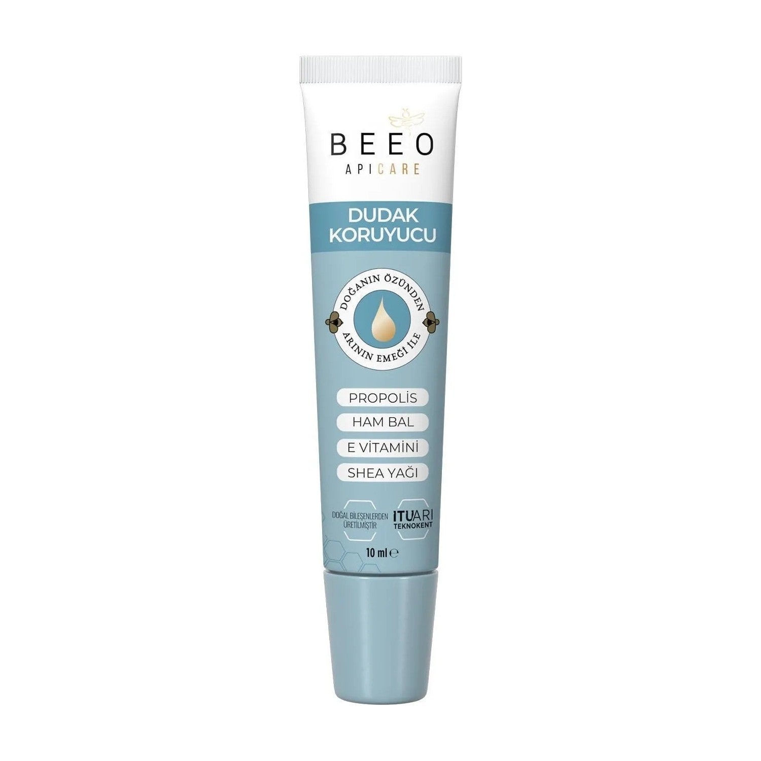 BEE'O Up Intensive Moisturizing Lip Balm Raw Honey - MALLTURK