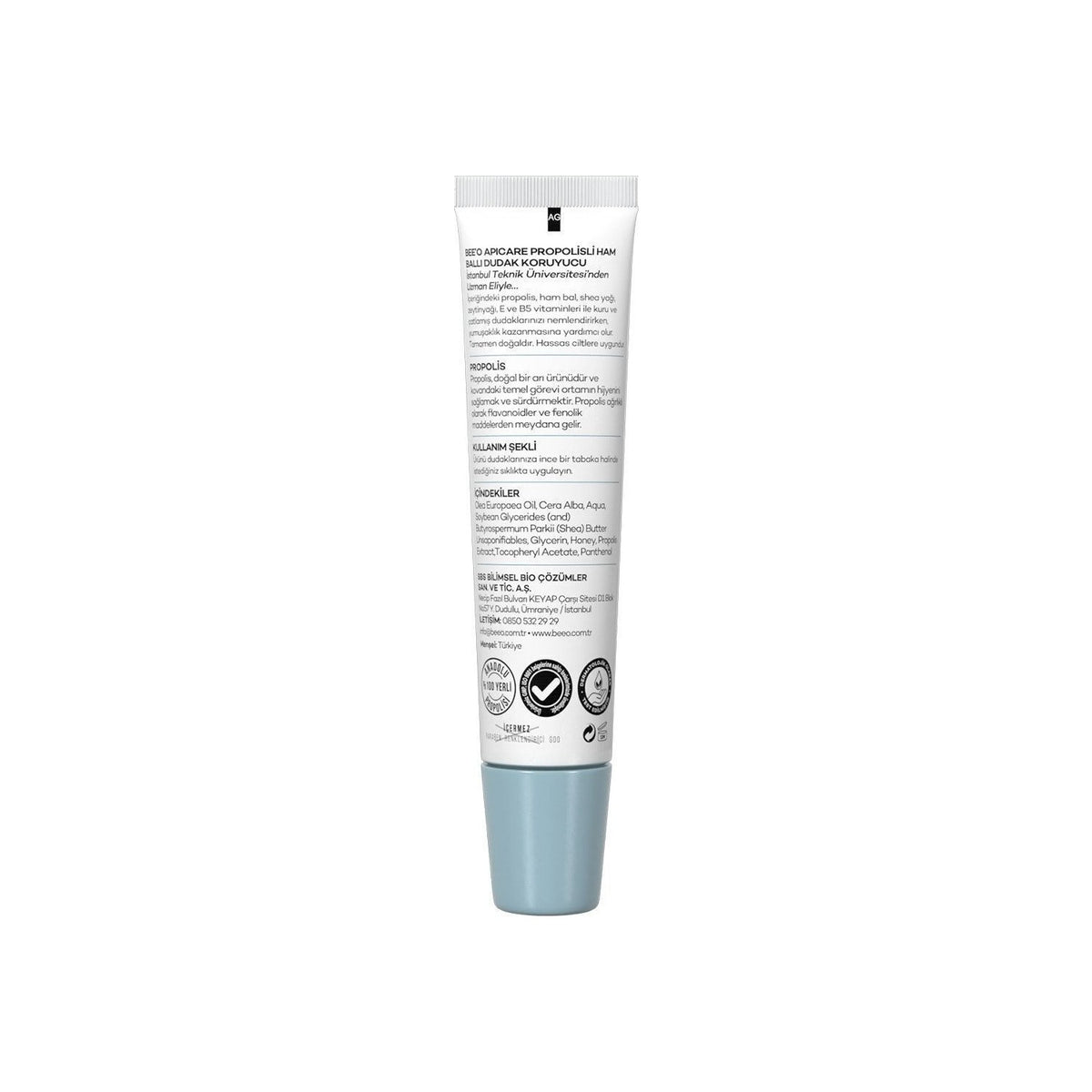 BEE'O Up Intensive Moisturizing Lip Balm Raw Honey - MALLTURK