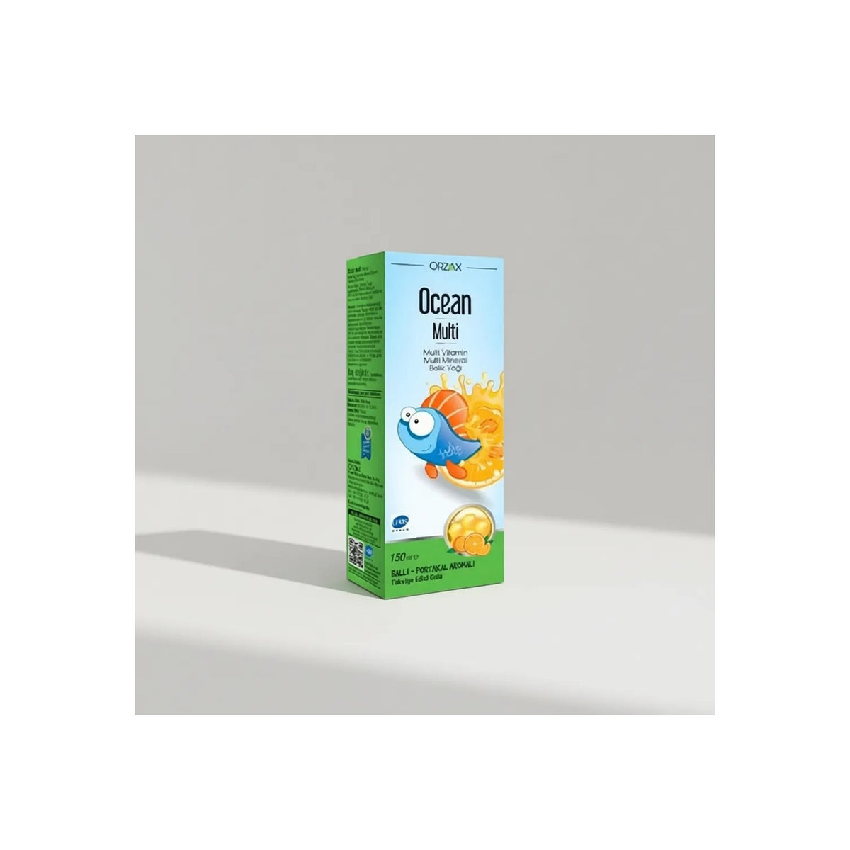Orzax Ocean Multi Balli Portakalli 150 ml Syrup - MALLTURK