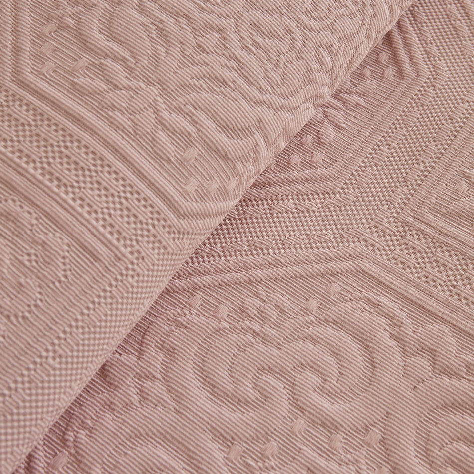 Karaca Home Oriana Double Bedspread Set, Powder Pink - MALLTURK