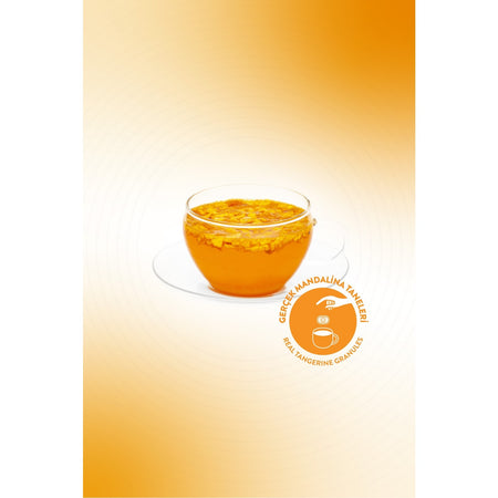 Kayla Gurme Mandalina tea - Gercek Mandalina fruit Taneli tea - 175 g - MALLTURK