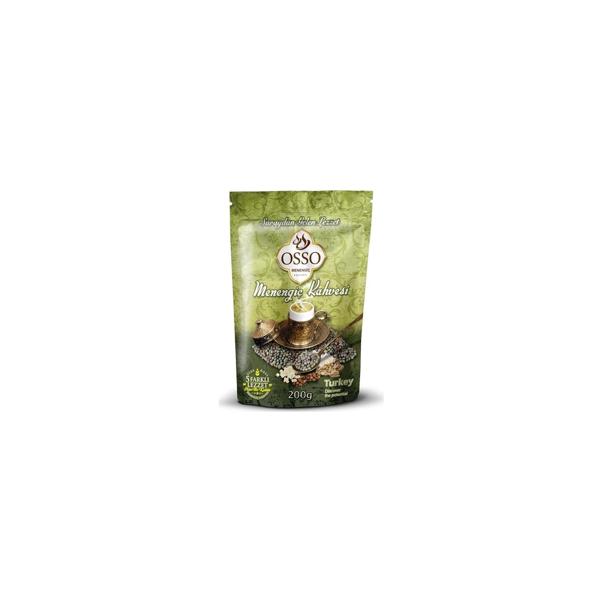 Osso Menengic Coffee 200 g | Soft Flavor | Turkish Origin | Natural Ingredients - MALLTURK