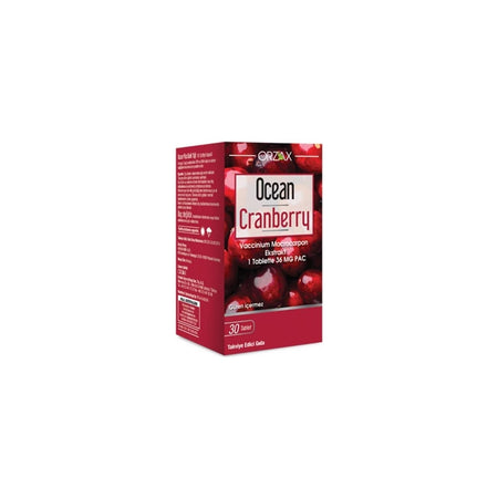 Orzax Ocean Cranberry 30 Capsule - MALLTURK