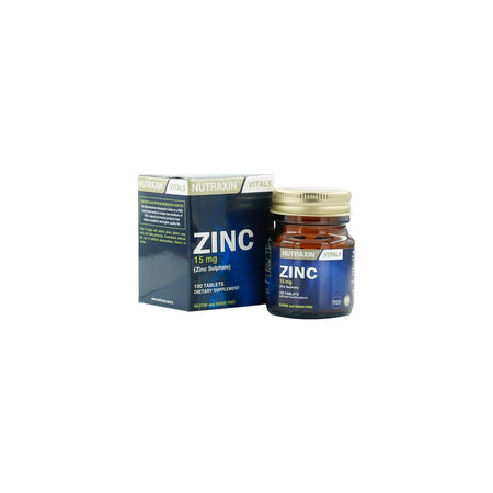 Nutraxin Zinc 15 Mg 100 Tablet - MALLTURK