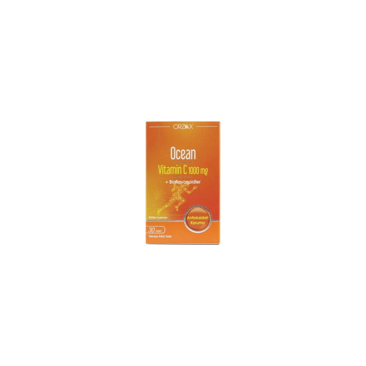 Orzax Ocean Vitamin C 1000 mg Bioflavonoidler 30 Tablet - MALLTURK