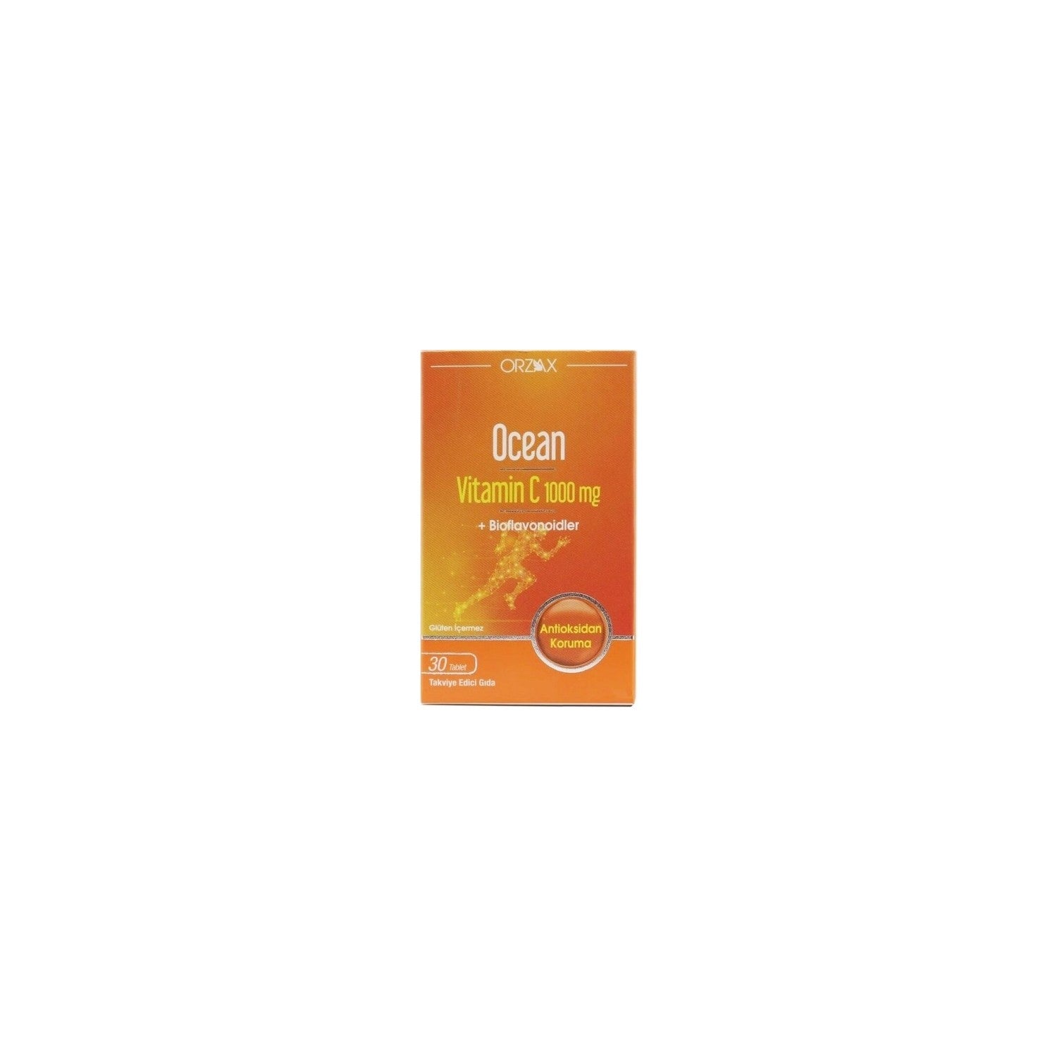 Orzax Ocean Vitamin C 1000 mg Bioflavonoidler 30 Tablet - MALLTURK