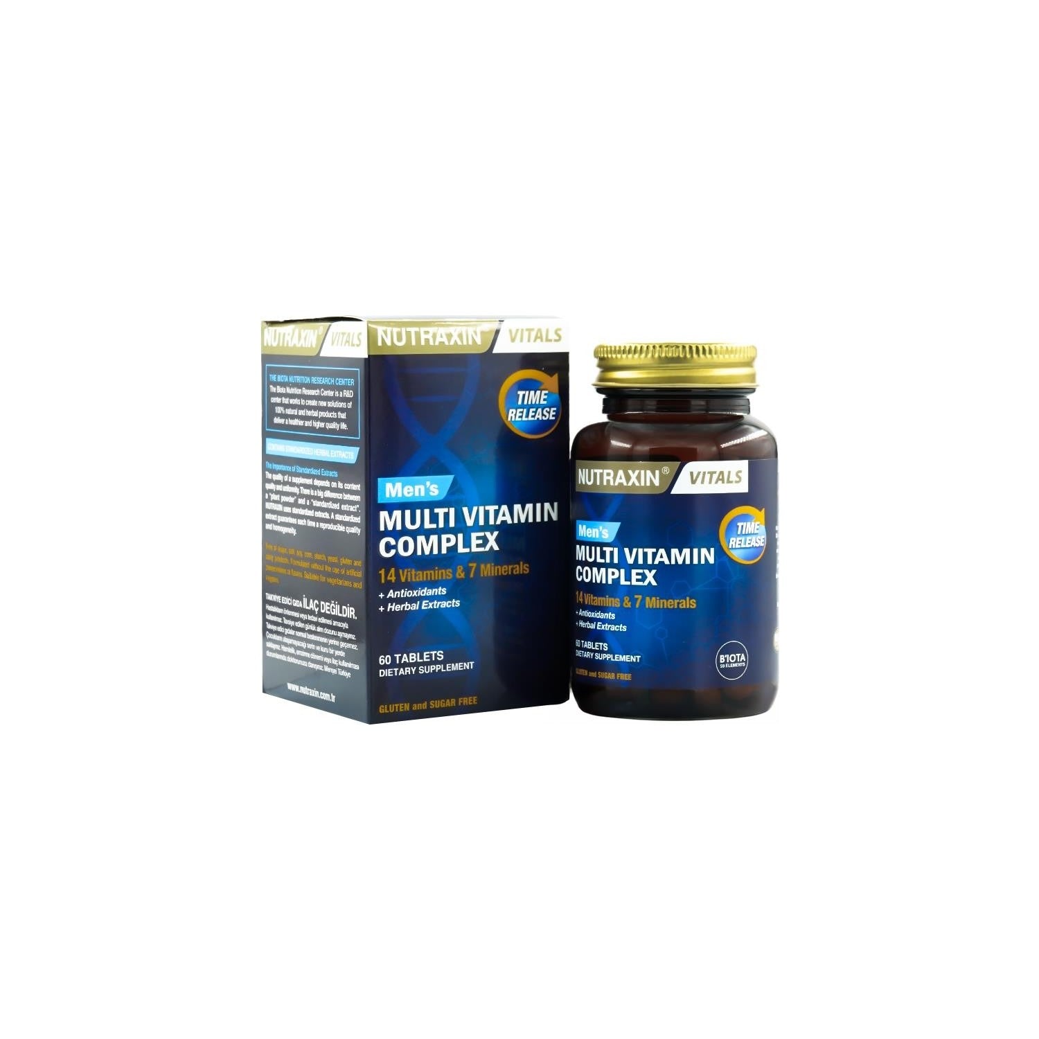 Nutraxin Biotin 5000 mcg 30 Tablet | Yuksek Potens B7 Vitamin - MALLTURK