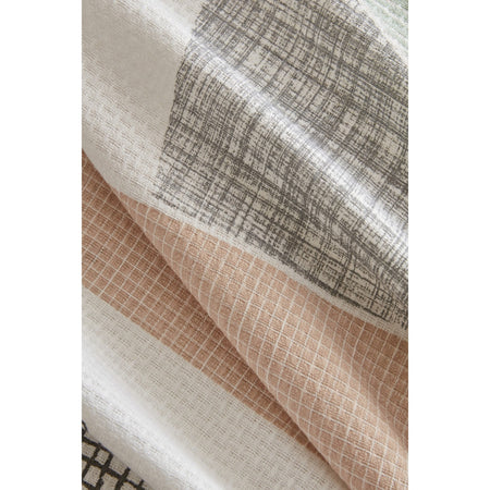 Karaca Home Lenny 100% Cotton Double Bed Quilted Bedding Set Multicolor - MALLTURK