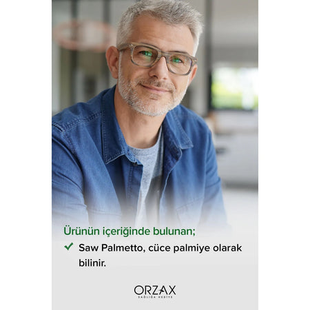 Orzax Ocean Saw Palmetto Ekstresi 350 mg 60 Capsule - MALLTURK
