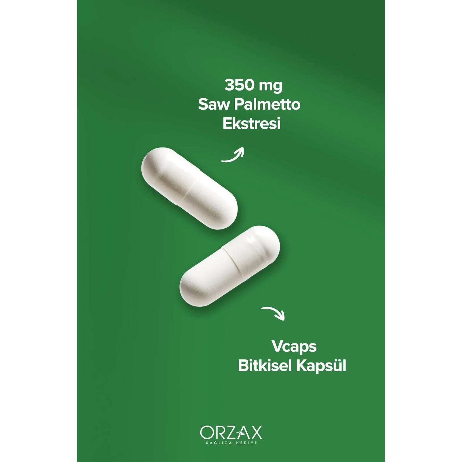Orzax Ocean Saw Palmetto Ekstresi 350 mg 60 Capsule - MALLTURK