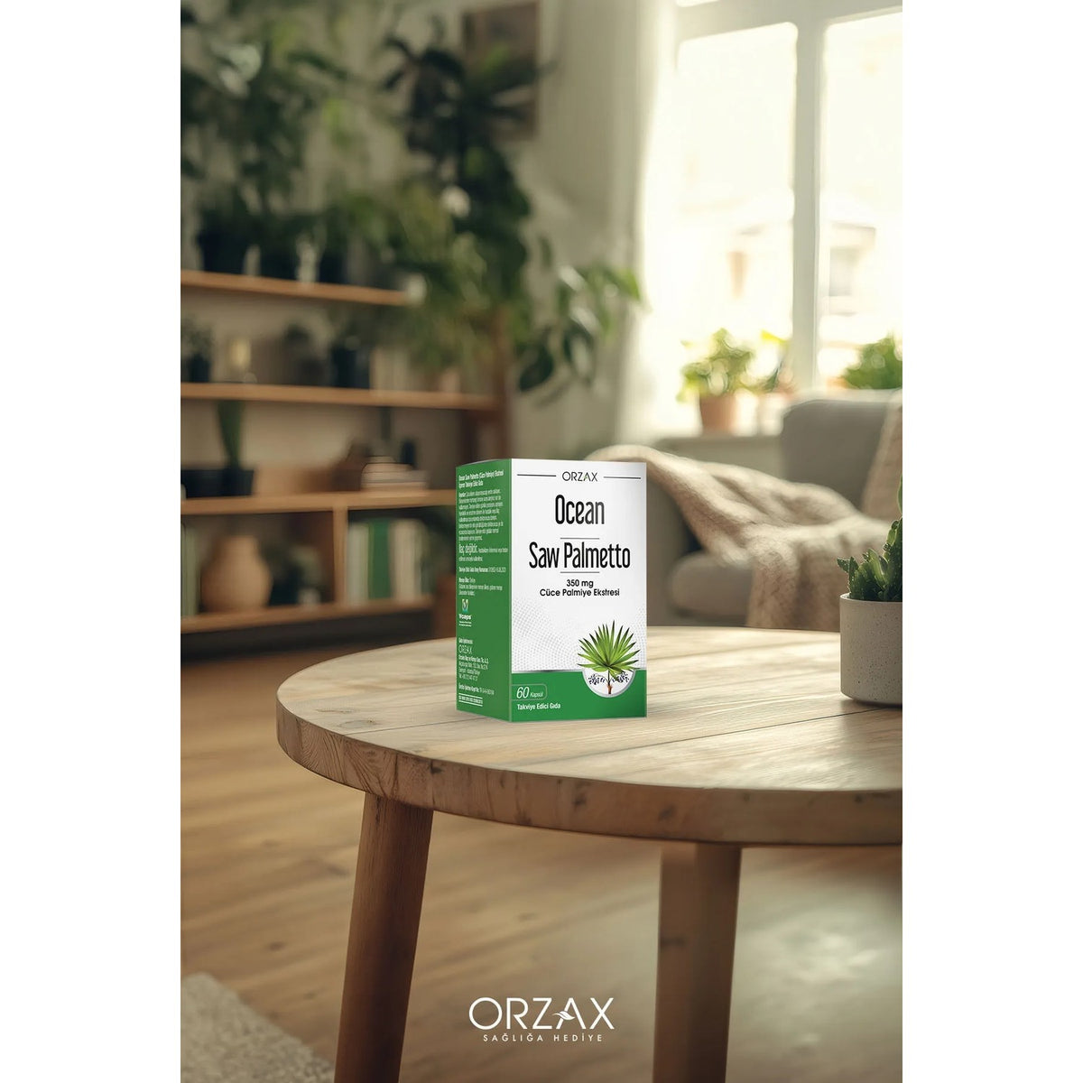 Orzax Ocean Saw Palmetto Ekstresi 350 mg 60 Capsule - MALLTURK