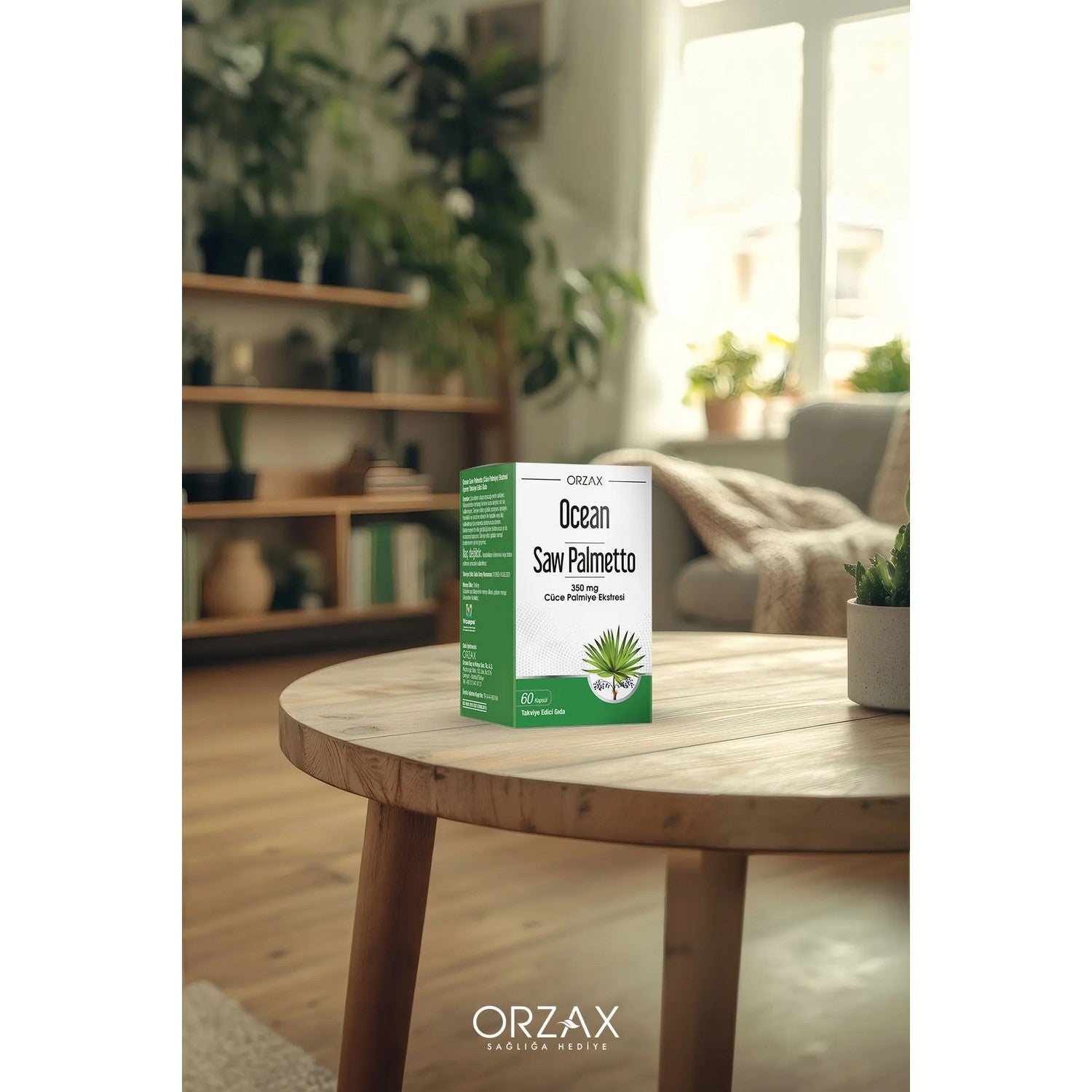 Orzax Ocean Saw Palmetto Ekstresi 350 mg 60 Capsule - MALLTURK