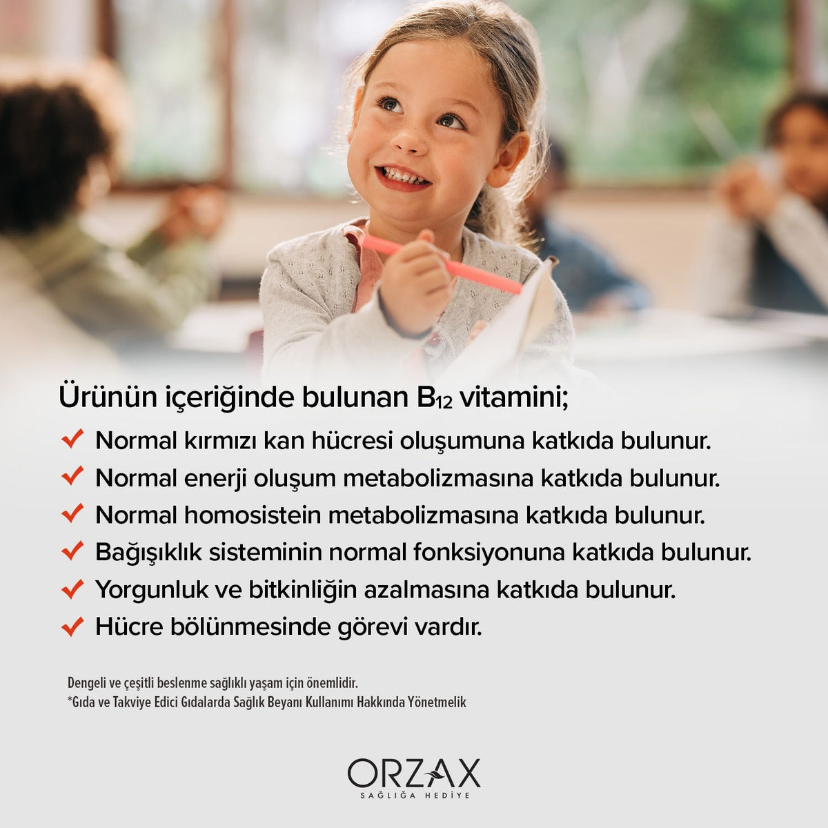 Orzax Ocean Methyl B12 1000 Mcg Spray 10 ml - MALLTURK