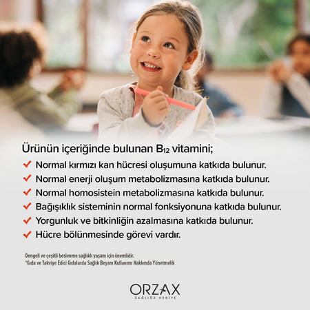 Orzax Ocean Methyl B12 1000 Mcg Spray 10 ml - MALLTURK
