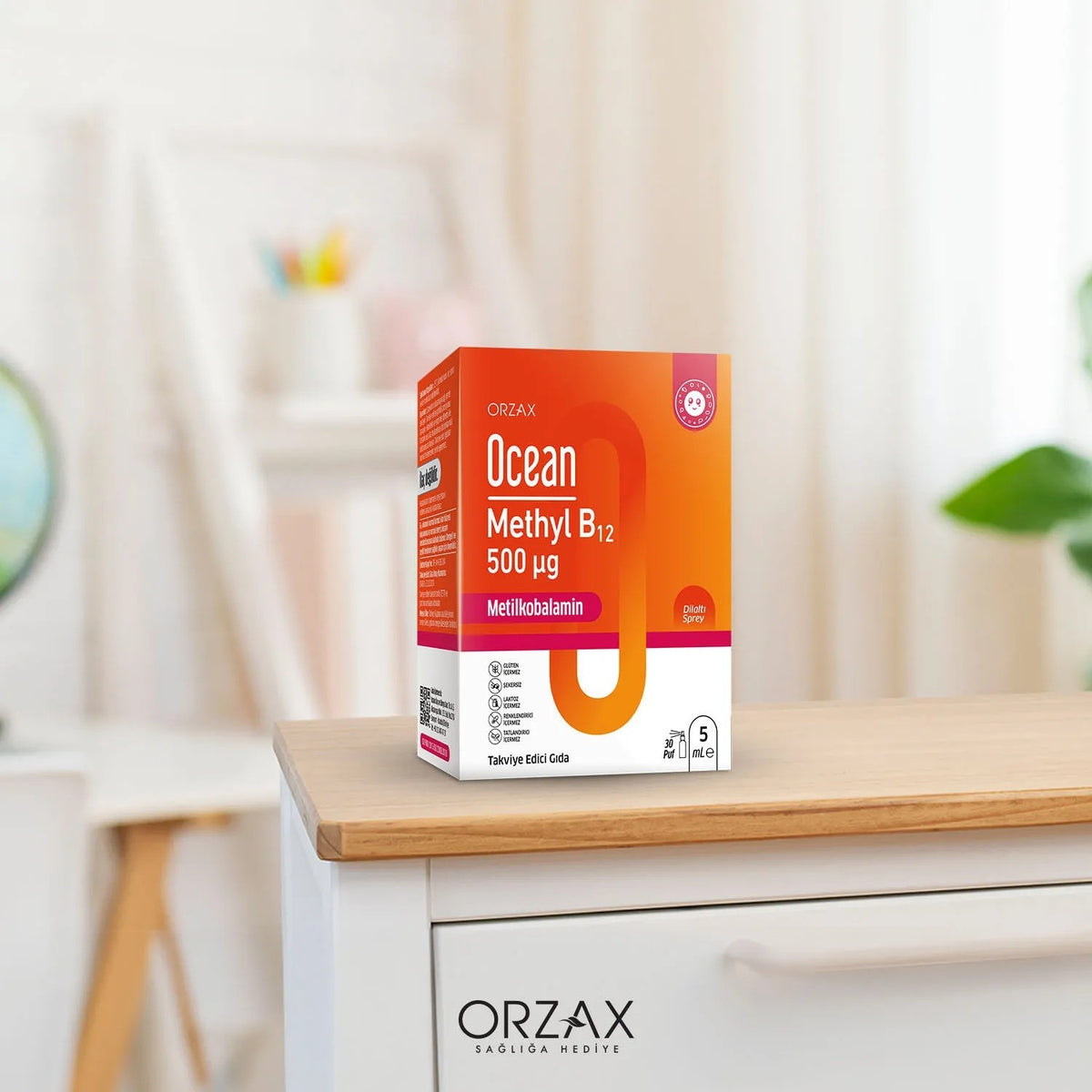 Orzax Ocean Methyl B12 1000 Mcg Spray 10 ml - MALLTURK