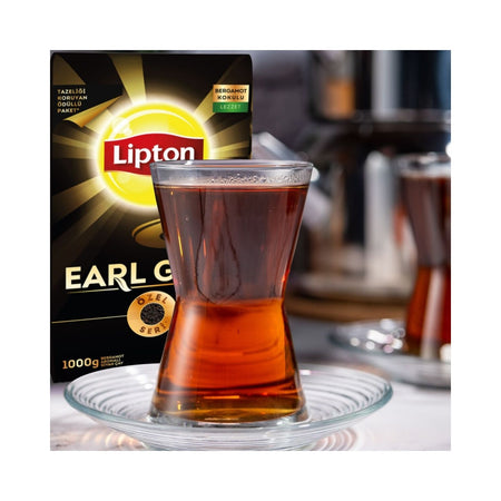 Lipton Earl Grey loose leaf tea 1000 g bergamot flavored quality black tea Turkiye Menseli - MALLTURK