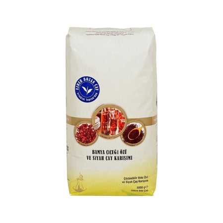 Ezber Bozan tea 5 kg plain loose leaf tea black tea flavored quality natural leaf tea - MALLTURK