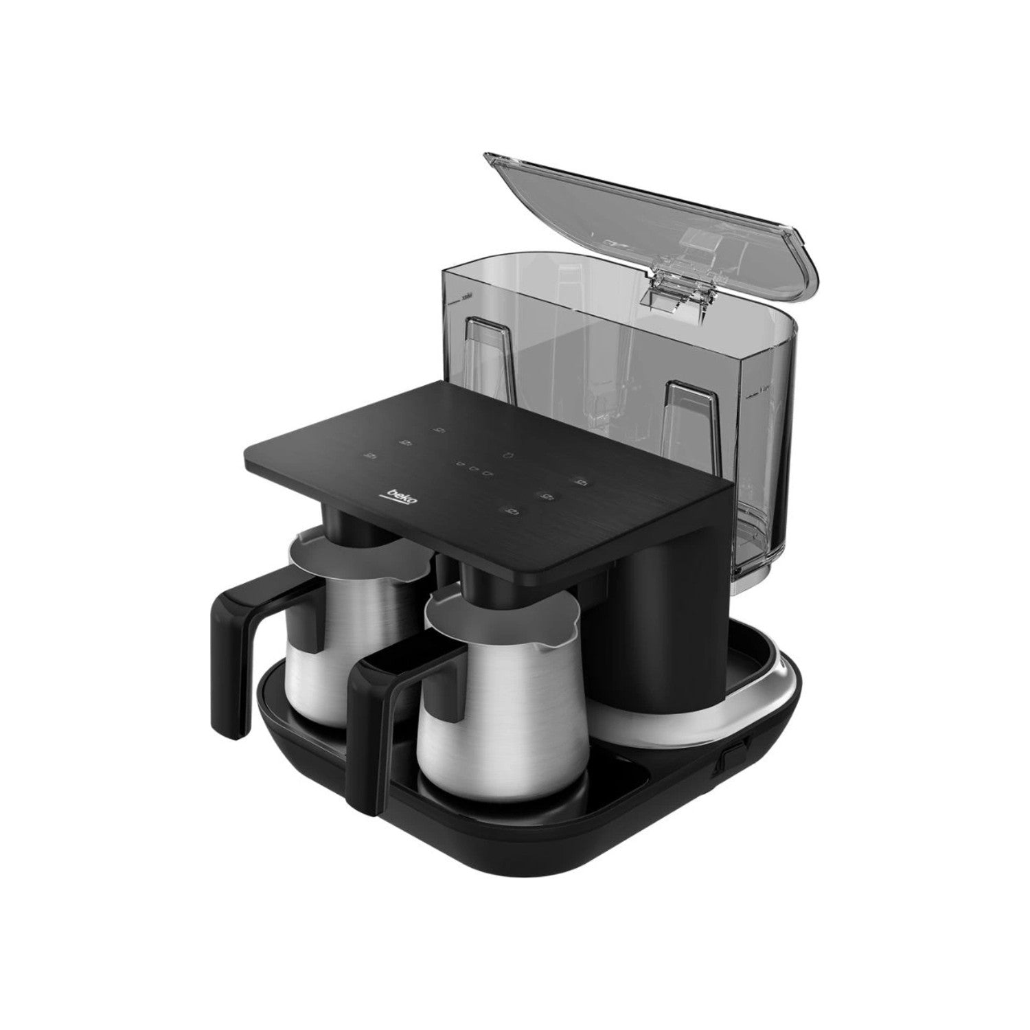 Beko TKM 8961 S Keyf Turkish Coffee Maker with Steel Pot, Black - MALLTURK
