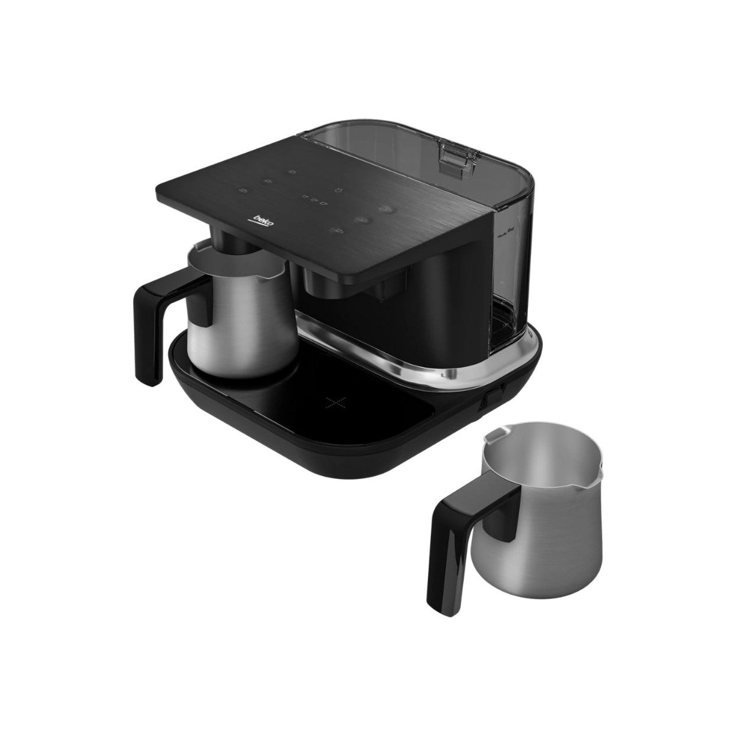 Beko TKM 8961 S Keyf Turkish Coffee Maker with Steel Pot, Black - MALLTURK