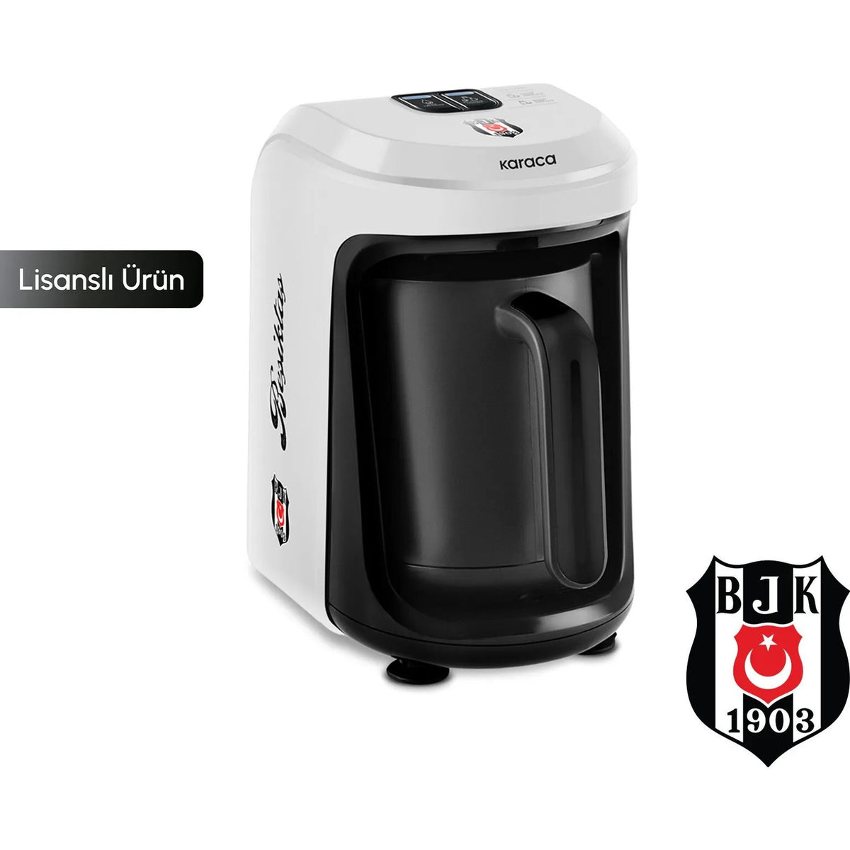 Karaca Hatir Hups Besiktas Licensed Milk-Based Turkish Coffee Maker - MALLTURK