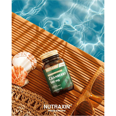 Nutraxin Cranberry 500 mg 60 Tablet | Turna Yemisi Ekstresi | 1000 mg Kizilcik Ekstresi - MALLTURK