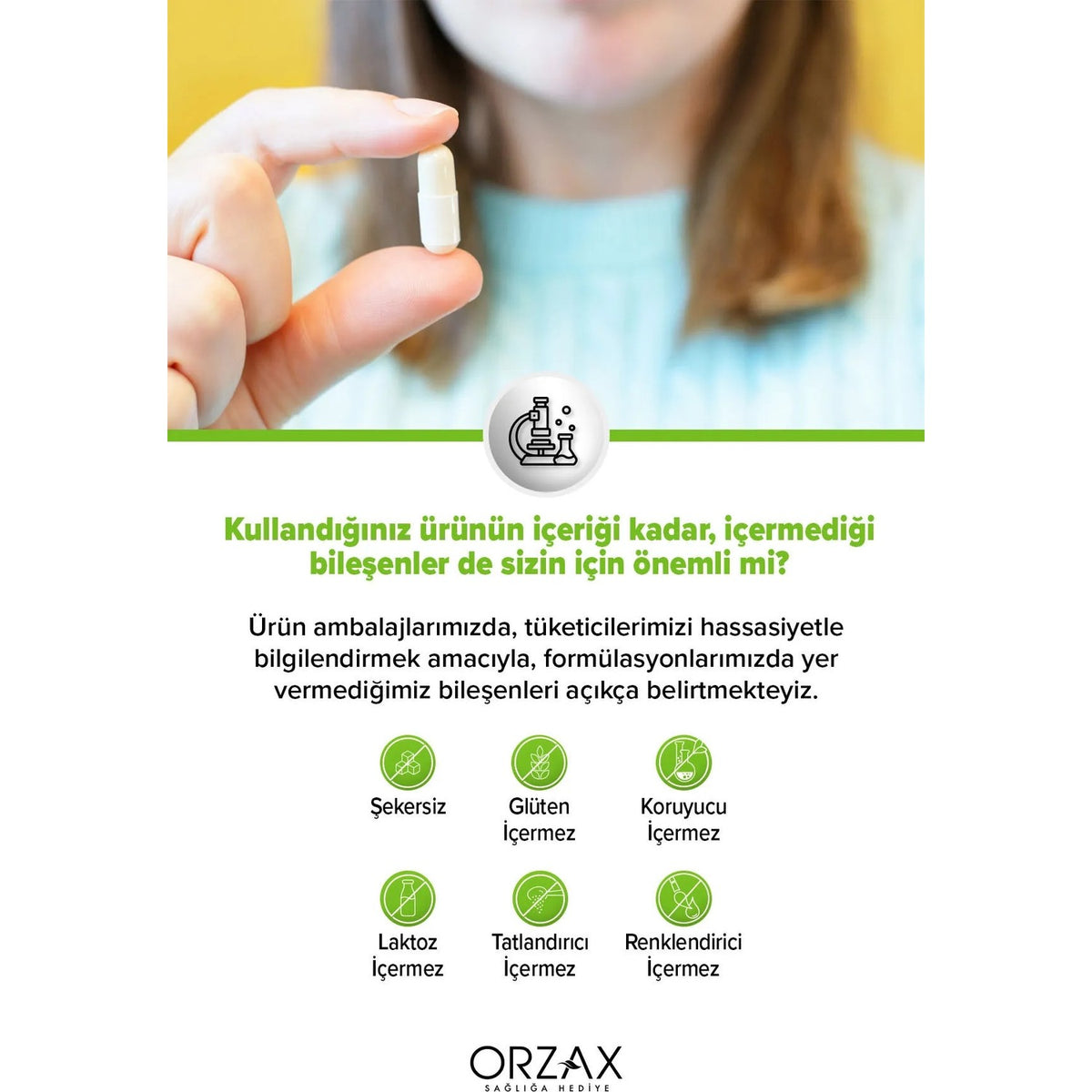 Orzax Ocean B Complex 50 Capsule Unflavored Dietary Supplement - MALLTURK
