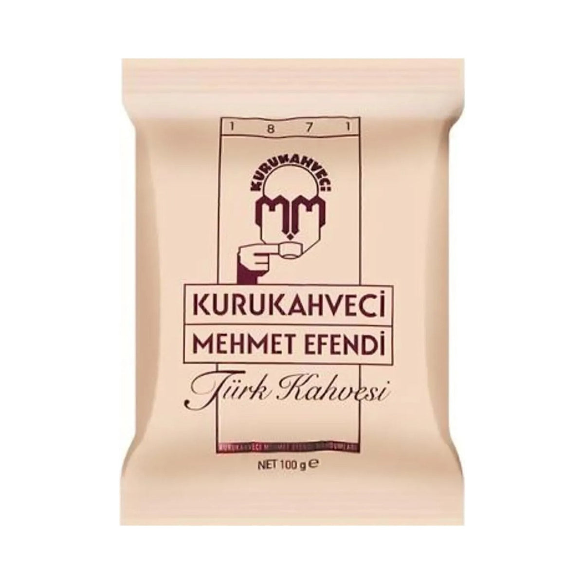 Kurukahveci Mehmet Efendi 100 gr Smooth and Delicious Turkish Coffee, 10-Pack, High Quality Origin. - MALLTURK