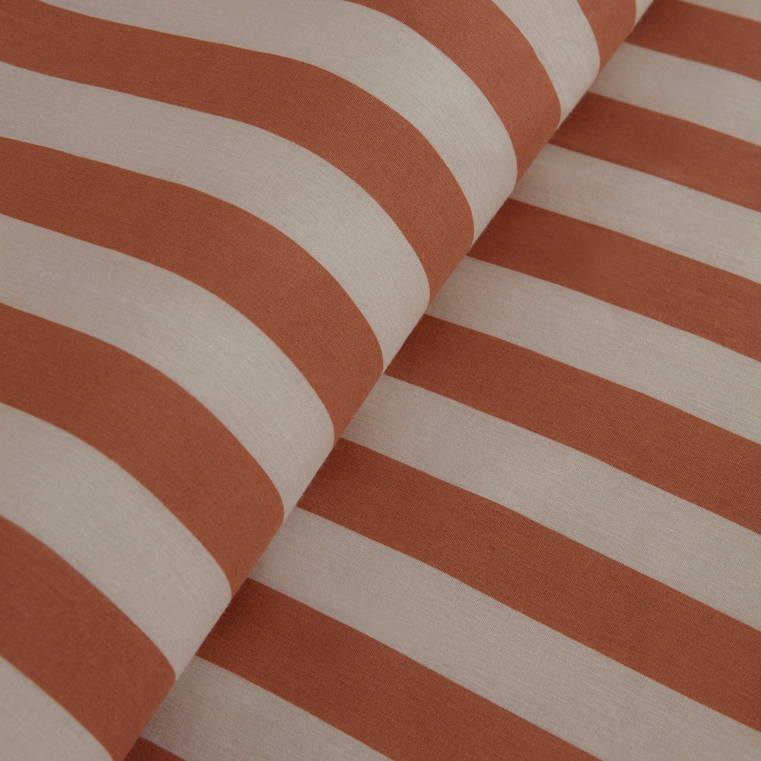 Karaca Home Ripple Double Duvet Cover Set Orange - MALLTURK