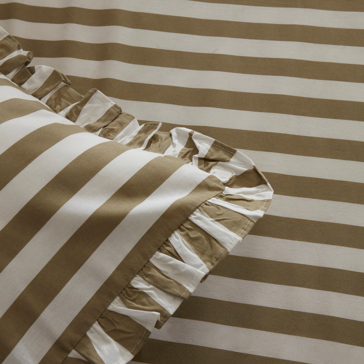 Karaca Home Ripple Double Duvet Cover Set Green - MALLTURK