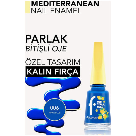 Flormar Mediterranean Nail Polish - MALLTURK