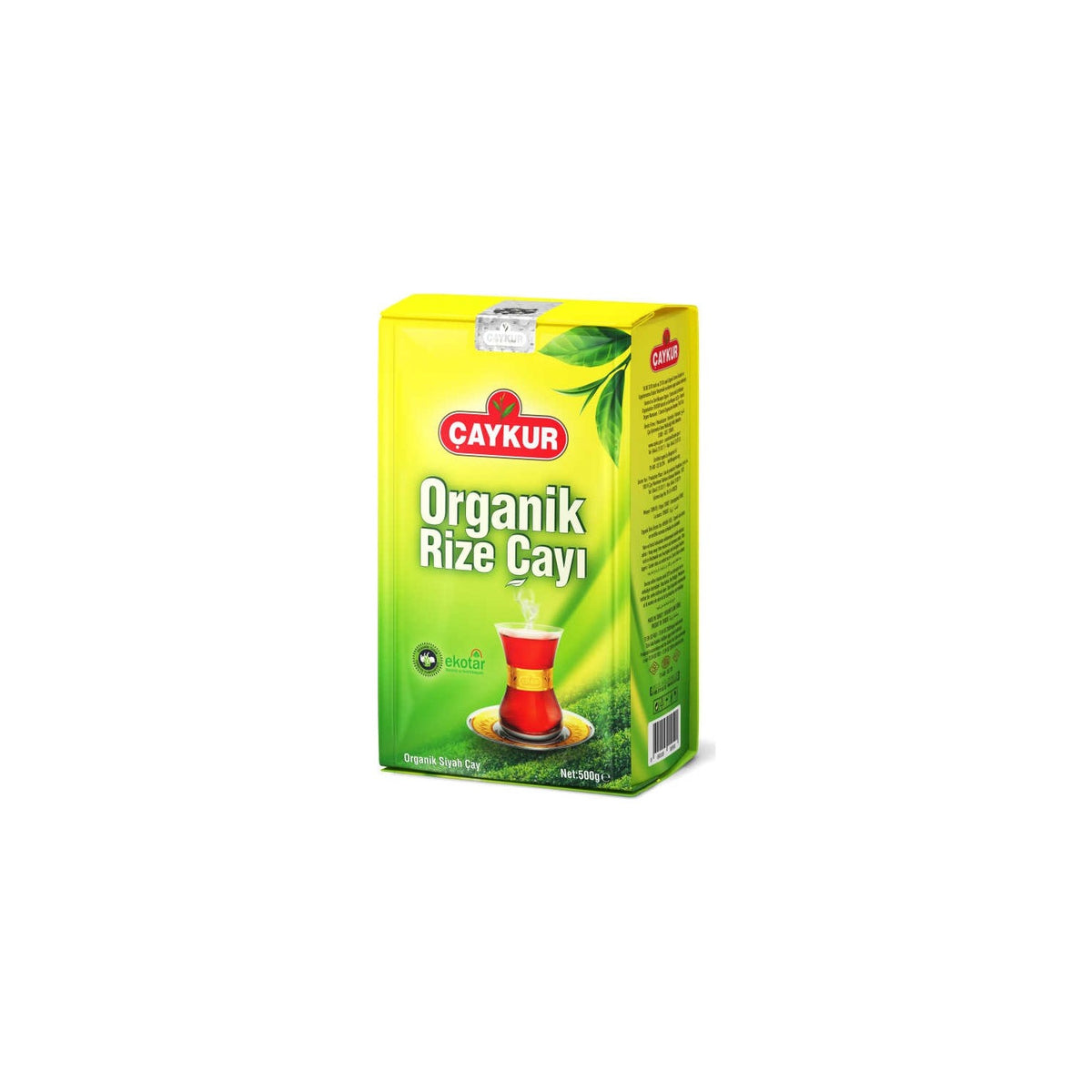 Caykur Organik Rize tea 500 g black tea quality natural leaf tea product of Turkey - MALLTURK