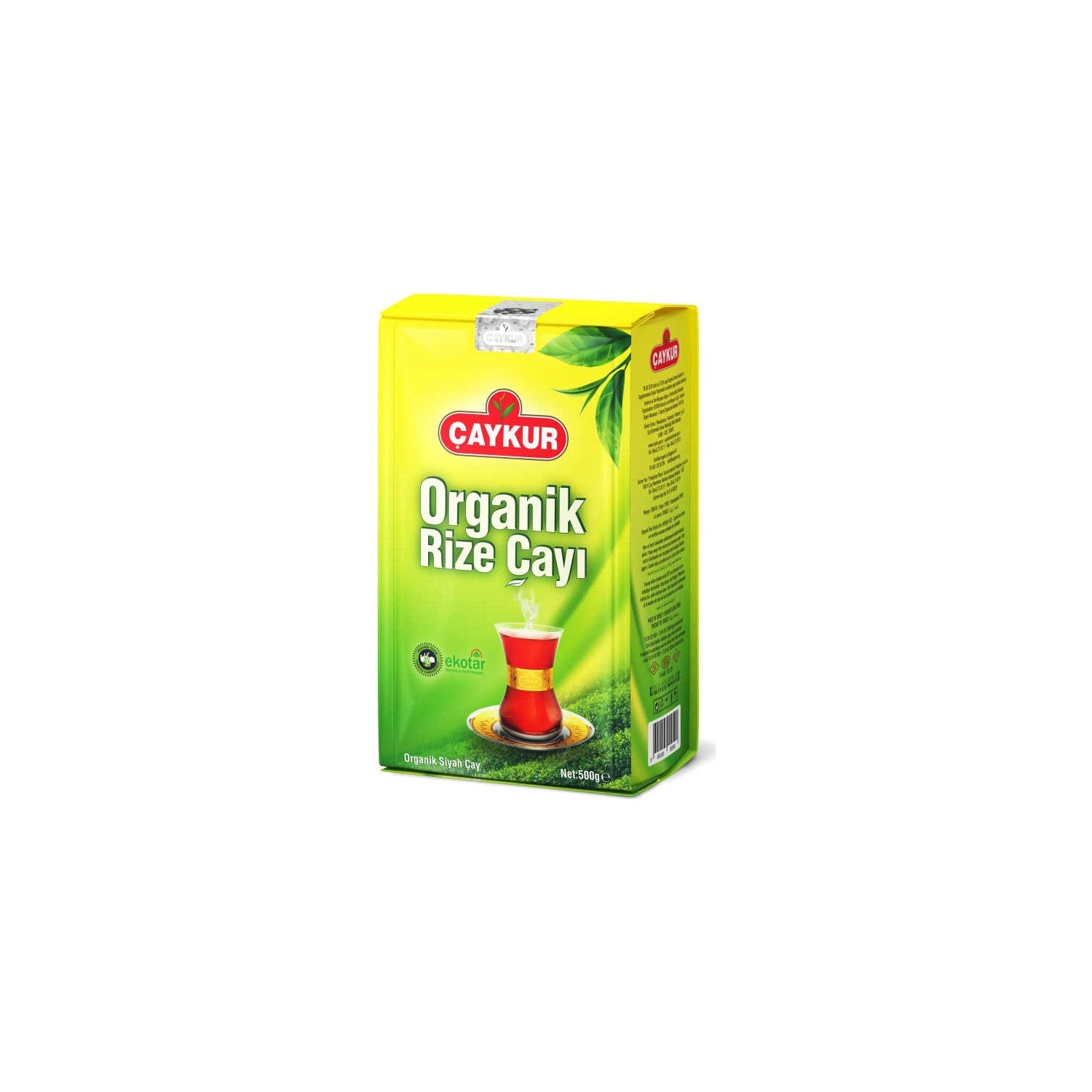 Caykur Organik Rize tea 500 g black tea quality natural leaf tea product of Turkey - MALLTURK