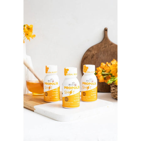 BEE'O Propolis Zinc D3+C Vitamin Shot 12 Pieces - MALLTURK
