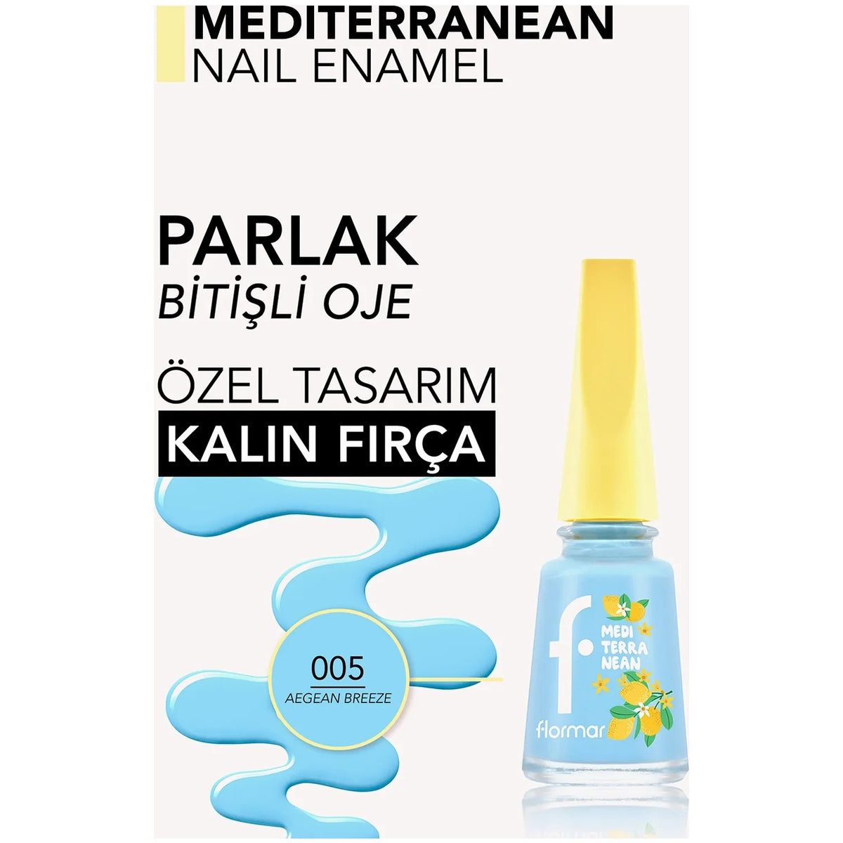 Flormar Mediterranean Nail Polish - MALLTURK