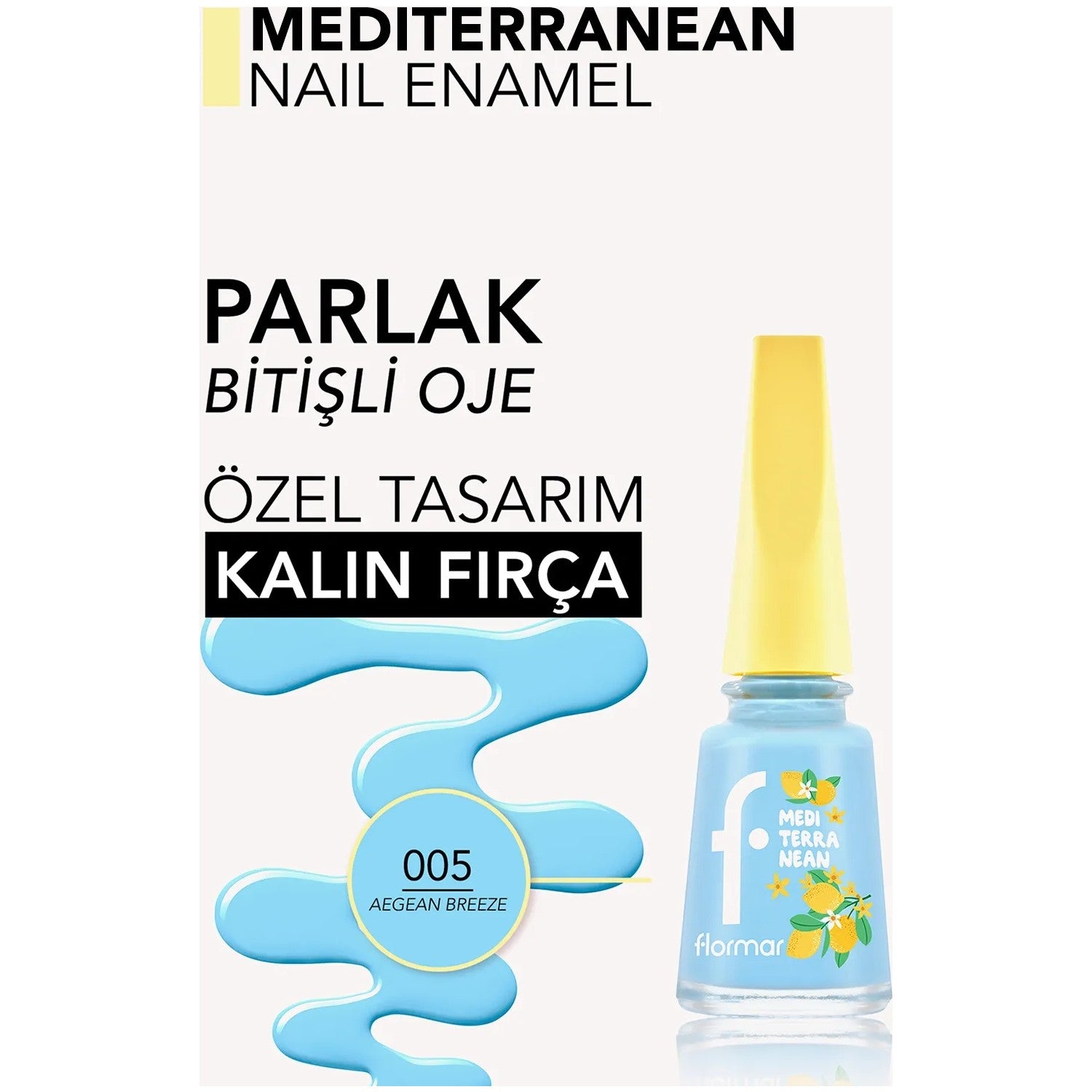 Flormar Mediterranean Nail Polish - MALLTURK