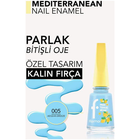 Flormar Mediterranean Nail Polish - MALLTURK