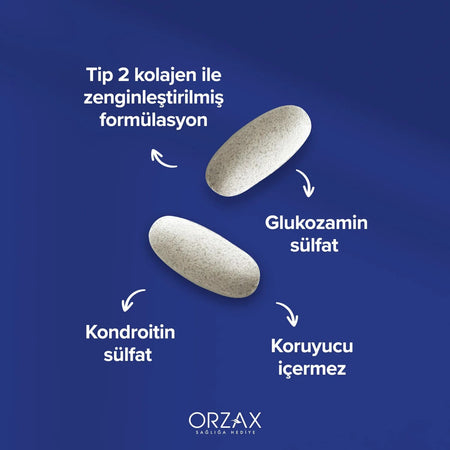 Orzax Ocean Glukozamin Komplex 60 Tablet - MALLTURK