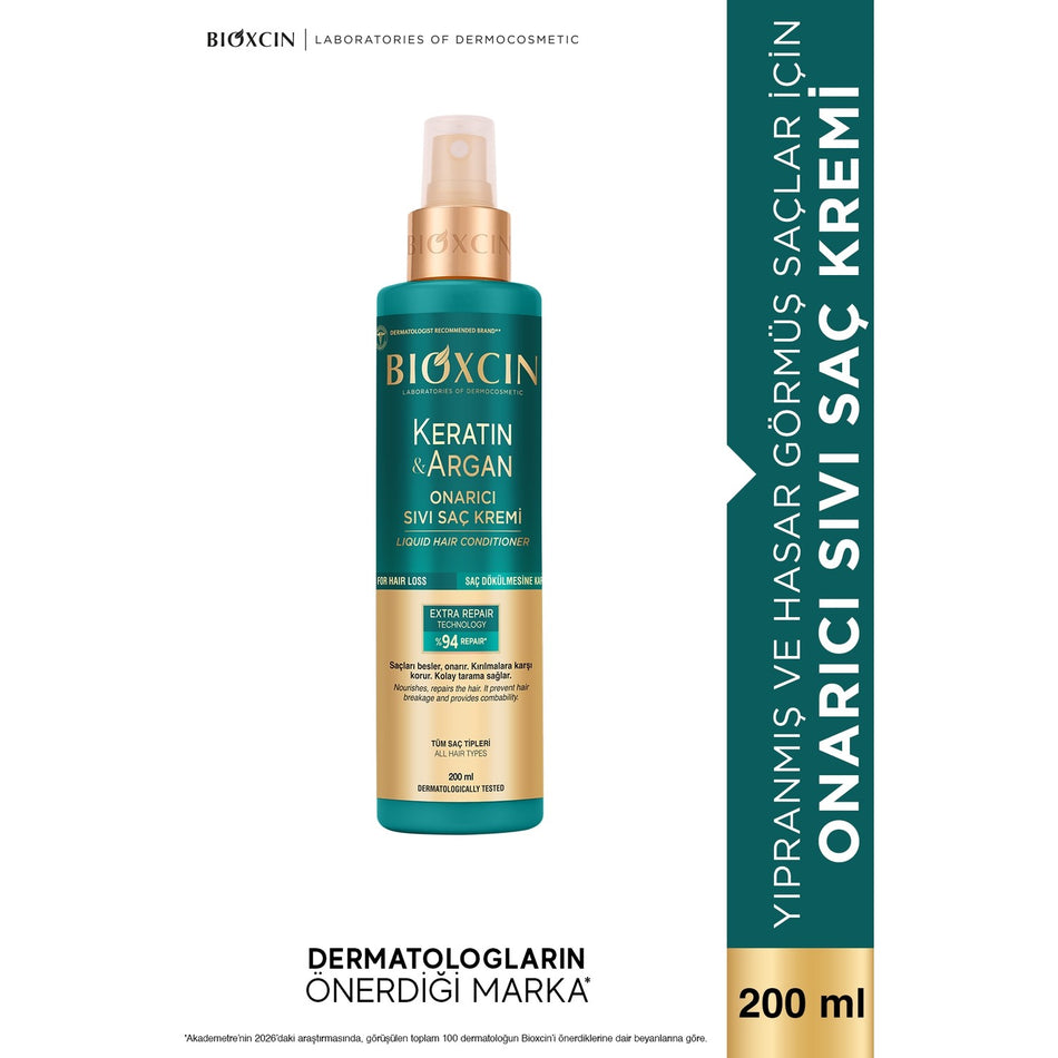 Bioxcin Keratin and Argan Leave-In Conditioner