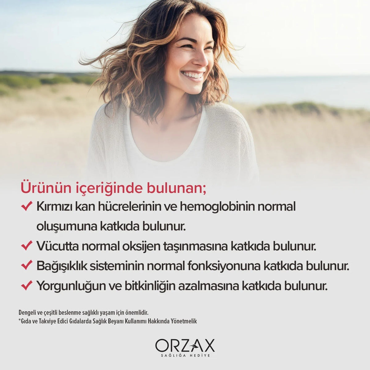 Orzax Ocean Gummies Iron Cignenebilir Jel Form 60 Pieces - MALLTURK
